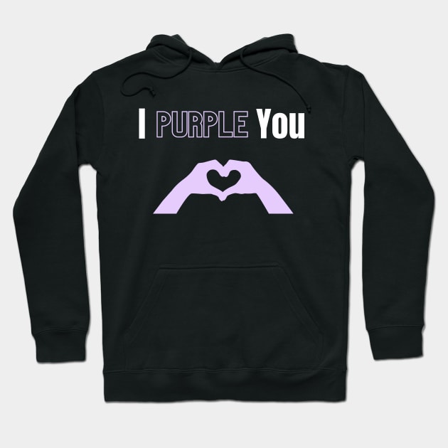 BTS | I purple you | Army | love BTS Hoodie by BalmyBell